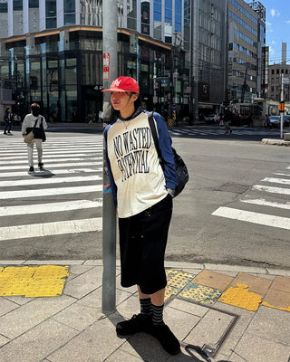 Logo Raglan Long T-Shirt