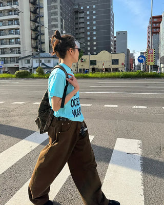 Colorful printed T-shirt