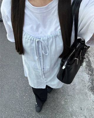 Layered mini dress