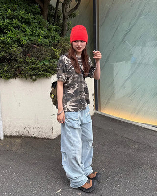 Camo Ringer T-shirt