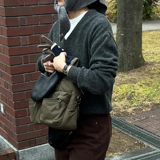 Alpaca Mix V-Neck Knit