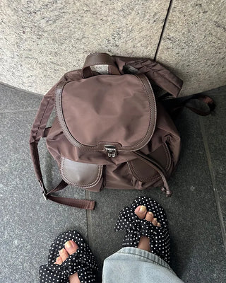 Multi-pocket basic backpack