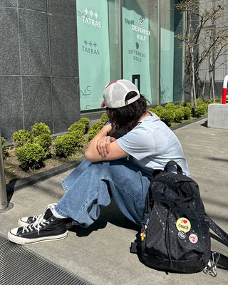 Dot Strap Backpack