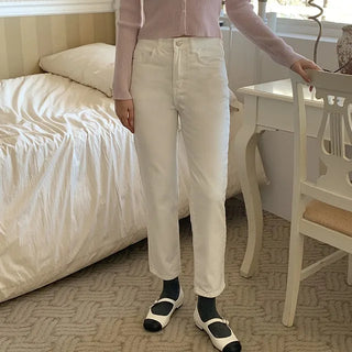 Pesto White Denim Pants