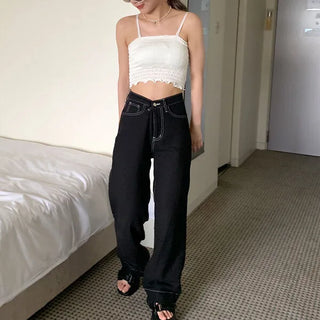 Stitched Wide Pants