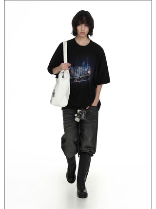 MASONPRINCE Skyline Graphic T-Shirt