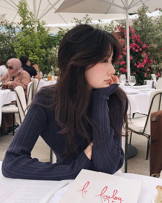 Slim Rib Cardigan - 4 Colors
