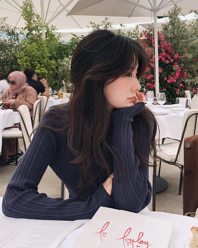 Slim Rib Cardigan - 4 Colors