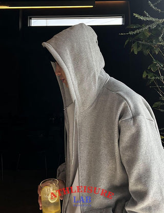 LAB. Double-brushed Zip-up Hoodie (5 colors)