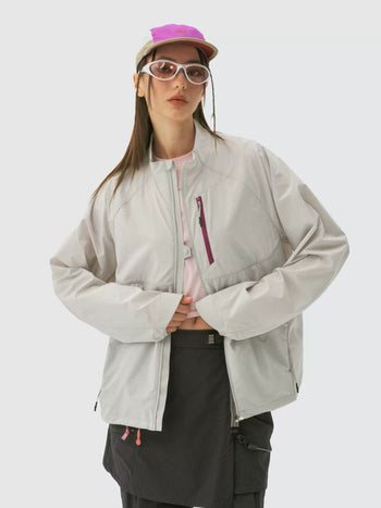 [Monterest] Packable Water-Resistant Zip-Up Jacket