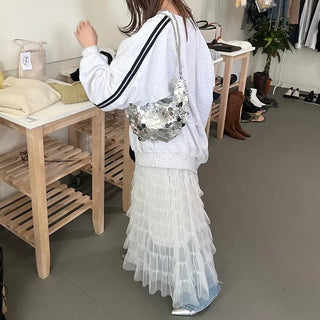 Chiffon Cancan Skirt