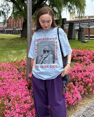 Oversized Half-Sleeve T-Shirt