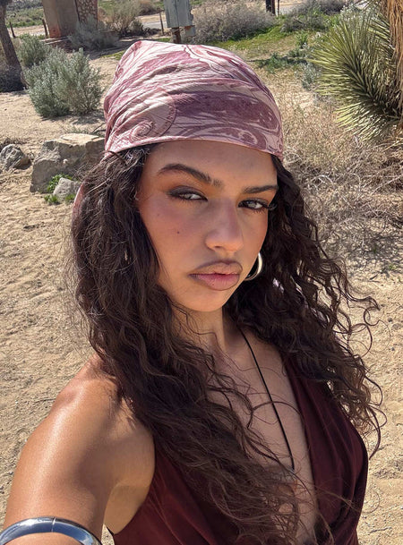 Nellie Hair Scarf Paisley