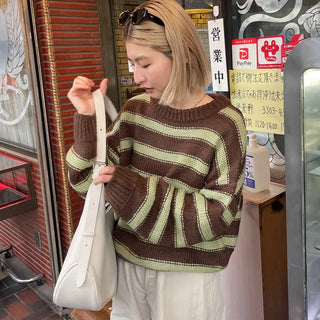 Unique striped knit