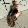 Vintage check shoulder bag
