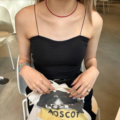 Camisole with built-in cups