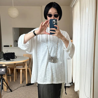 Slub Long T-shirt