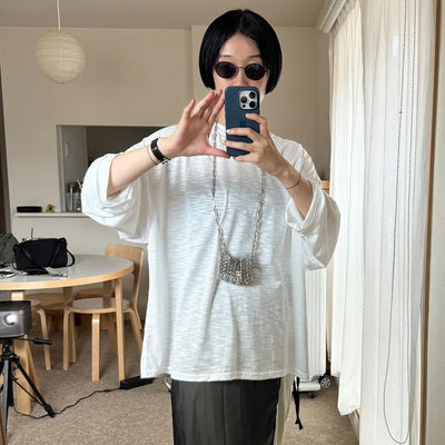 Slub Long T-shirt