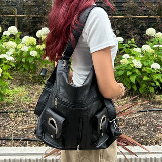 2 Circle Shoulder Backpack