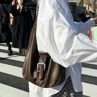 Vintage belt shoulder bag