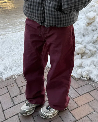 Basic Cotton Wide Pants