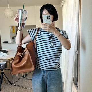 Basic striped T-shirt