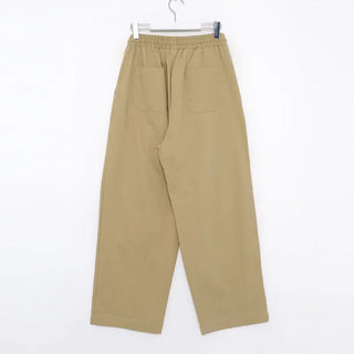 (Unisex) Casual Cotton Elastic Waist Pants