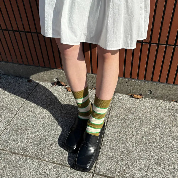 Striped socks