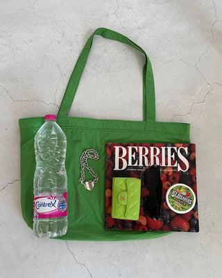 Nylon Square Tote Bag