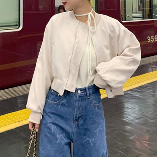 Crop Blouson Jumper