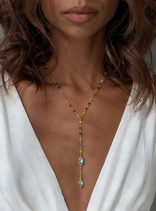 Chappell Y Necklace Gold