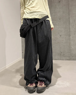 Waist String Border Easy Pants