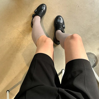 Basic knee socks