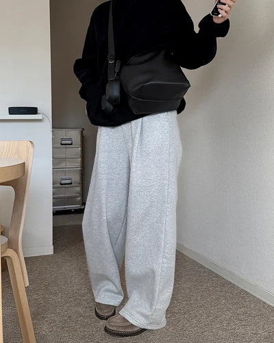 Brushed Pintuck Wide Balloon Pants