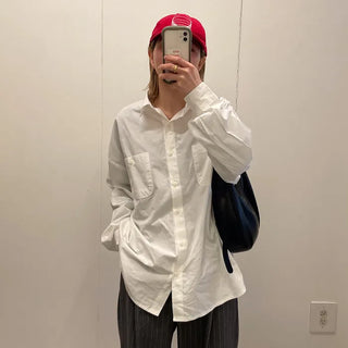 2-Pocket Oversized Shirt