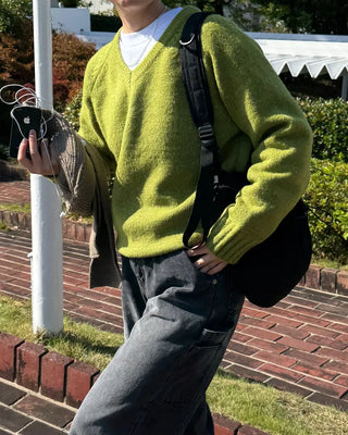 Vivid Color Modern Knit