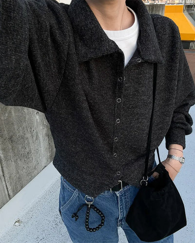 Balloon Fit Color Cardigan