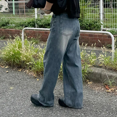 Vintage-like washed denim