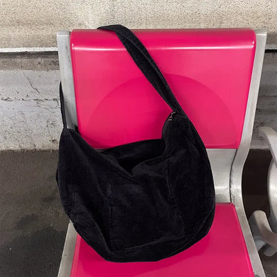 Daily Corduroy Shoulder Bag
