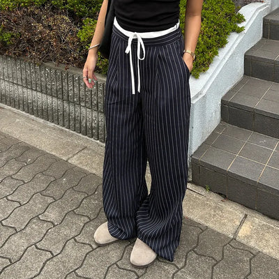 Unique striped slacks