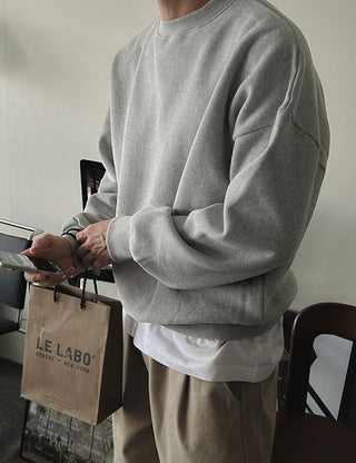Soft double-brushed sweatshirt (3 colors)