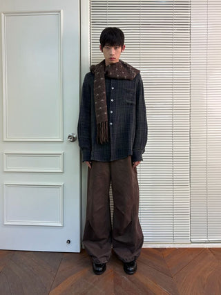 [NeverSeez] Washed Workwear Pants