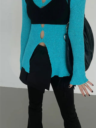 layered pleats mini SK (3c)