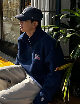 USA CLUB Fleece Half-Zip (3 colors)
