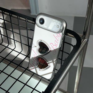 Appleacc-[MADE]-ANGEL-BABY-WHITE-MIRROR-BUMPER-CASE