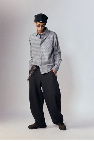 [Monterest] Relaxed Fit Drawstring Knit Sweatpants