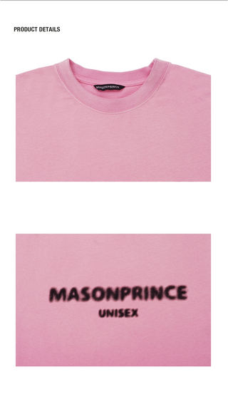 [MASONPRINCE] Blur Graphic T-Shirt