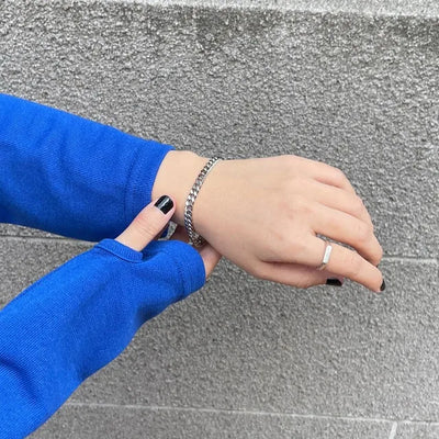 Simple chain bracelet