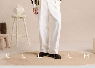 [CULTUM] Relaxed Fit Openwork Knit Cardigan