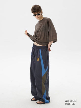[MASONPRINCE] Team Badge Colorblock Track Pants